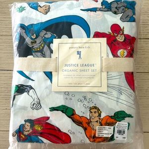 Pottery barn Superman sheet set